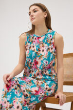 Mint Çiçekli Bluz ve Etek Takım - Görsel 3