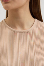 Bej Pliseli Bluz - Görsel 6