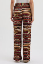 Çok Renkli Pliseli Pantolon - Görsel 6