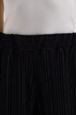 Siyah Pliseli Pantolon - Görsel 7