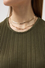 Haki Pliseli Elbise - Görsel 6