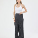 Puantiyeli Pliseli Pantolon